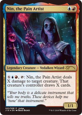 Nin, the Pain Artist [Judge Promos] | Gear Gaming Bentonville