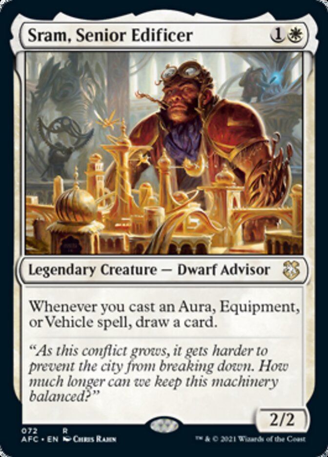 Sram, Senior Edificer [Dungeons & Dragons: Adventures in the Forgotten Realms Commander] | Gear Gaming Bentonville