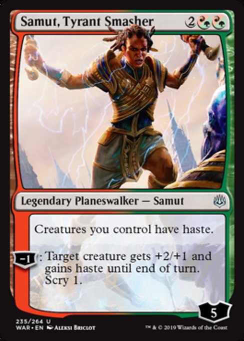 Samut, Tyrant Smasher [War of the Spark] | Gear Gaming Bentonville