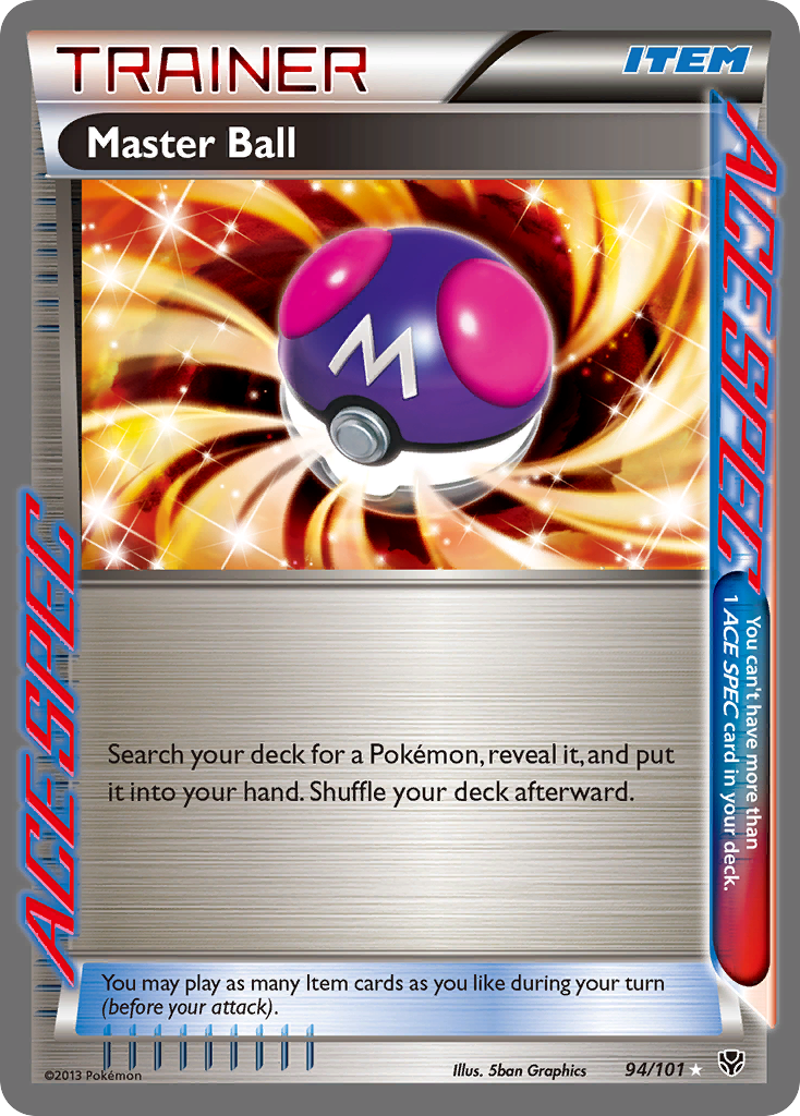 Master Ball (94/101) [Black & White: Plasma Blast] | Gear Gaming Bentonville