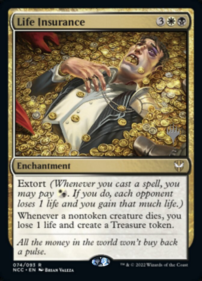 Life Insurance (Promo Pack) [Streets of New Capenna Commander Promos] | Gear Gaming Bentonville