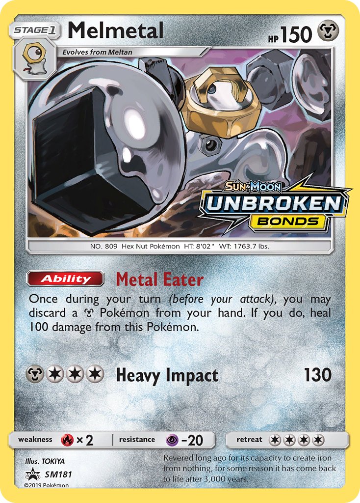 Melmetal (SM181) [Sun & Moon: Black Star Promos] | Gear Gaming Bentonville