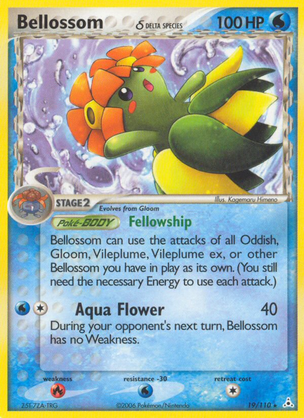 Bellossom (19/110) (Delta Species) [EX: Holon Phantoms] | Gear Gaming Bentonville