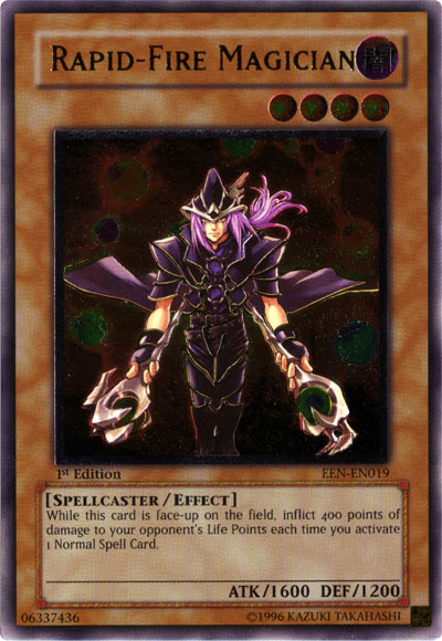 Rapid-Fire Magician [EEN-EN019] Ultimate Rare | Gear Gaming Bentonville