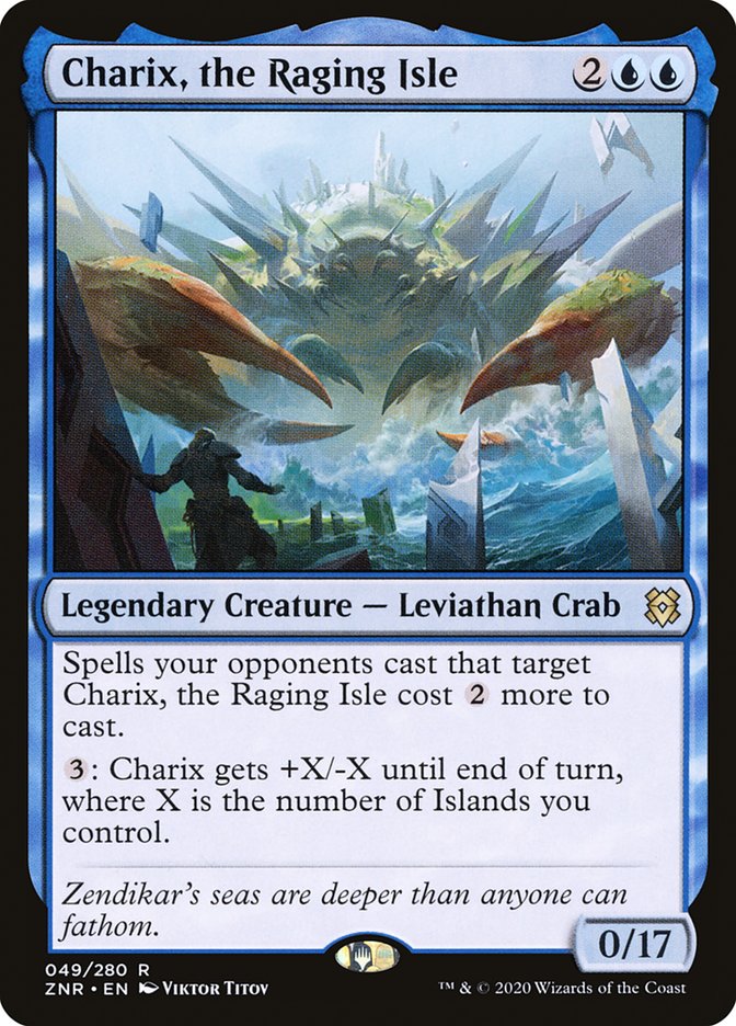 Charix, the Raging Isle (049/280) [Zendikar Rising] | Gear Gaming Bentonville