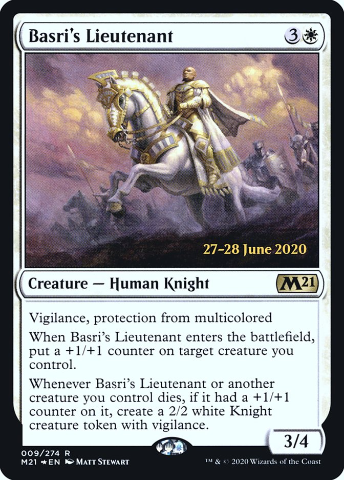 Basri's Lieutenant  [Core Set 2021 Prerelease Promos] | Gear Gaming Bentonville