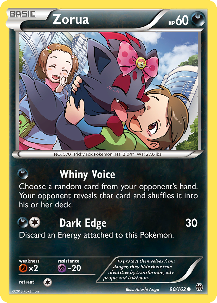 Zorua (90/162) [XY: BREAKthrough] | Gear Gaming Bentonville