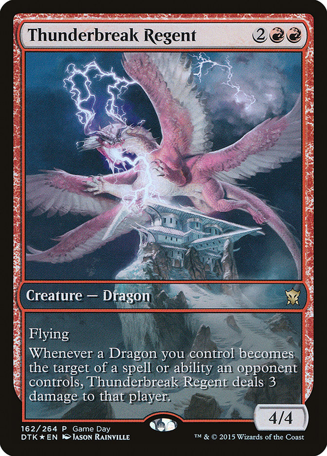 Thunderbreak Regent (Game Day) [Dragons of Tarkir Promos] | Gear Gaming Bentonville