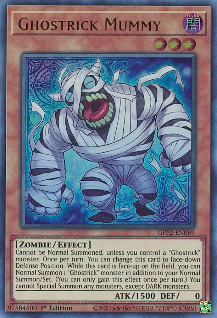 Ghostrick Mummy [GFP2-EN069] Ultra Rare | Gear Gaming Bentonville