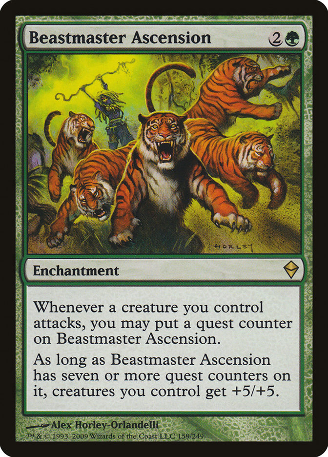 Beastmaster Ascension [Zendikar] | Gear Gaming Bentonville