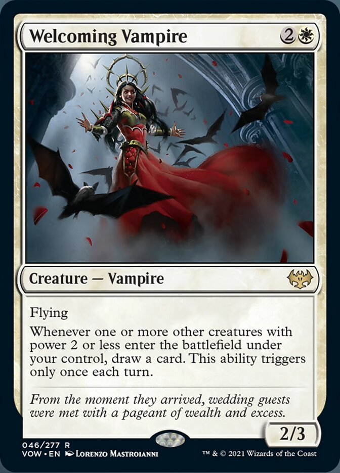 Welcoming Vampire [Innistrad: Crimson Vow] | Gear Gaming Bentonville