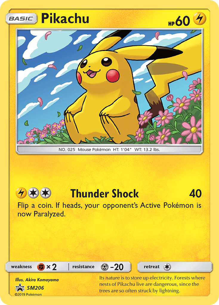 Pikachu (SM206) [Sun & Moon: Black Star Promos] | Gear Gaming Bentonville