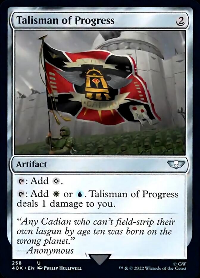 Talisman of Progress [Universes Beyond: Warhammer 40,000] | Gear Gaming Bentonville