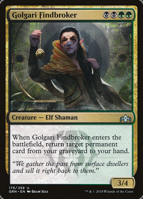 Golgari Findbroker [Guilds of Ravnica] | Gear Gaming Bentonville