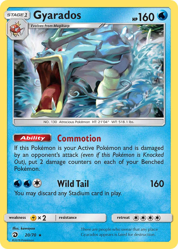 Gyarados (20/70) [Sun & Moon: Dragon Majesty] | Gear Gaming Bentonville