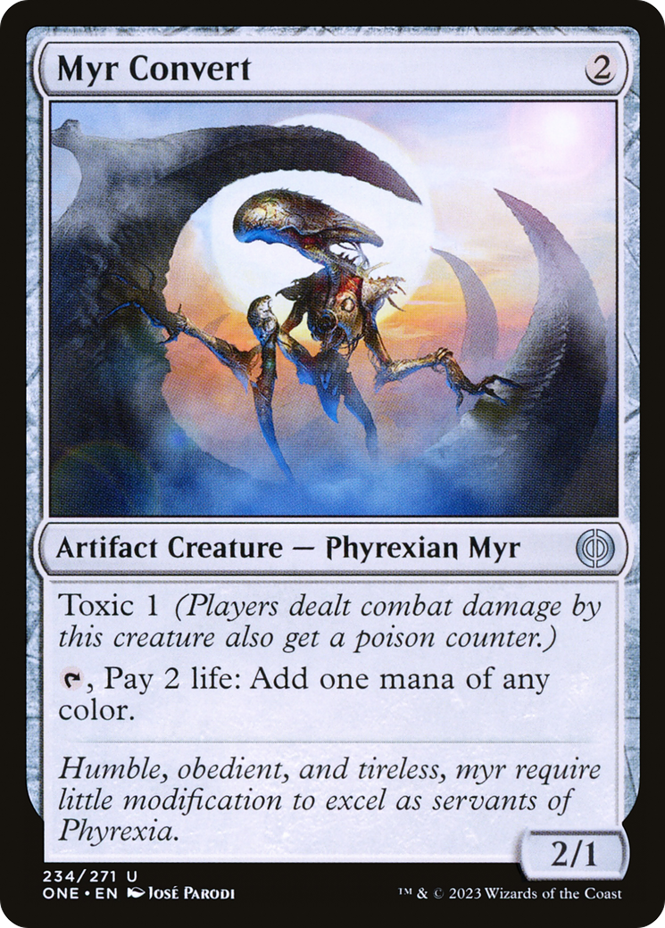 Myr Convert [Phyrexia: All Will Be One] | Gear Gaming Bentonville