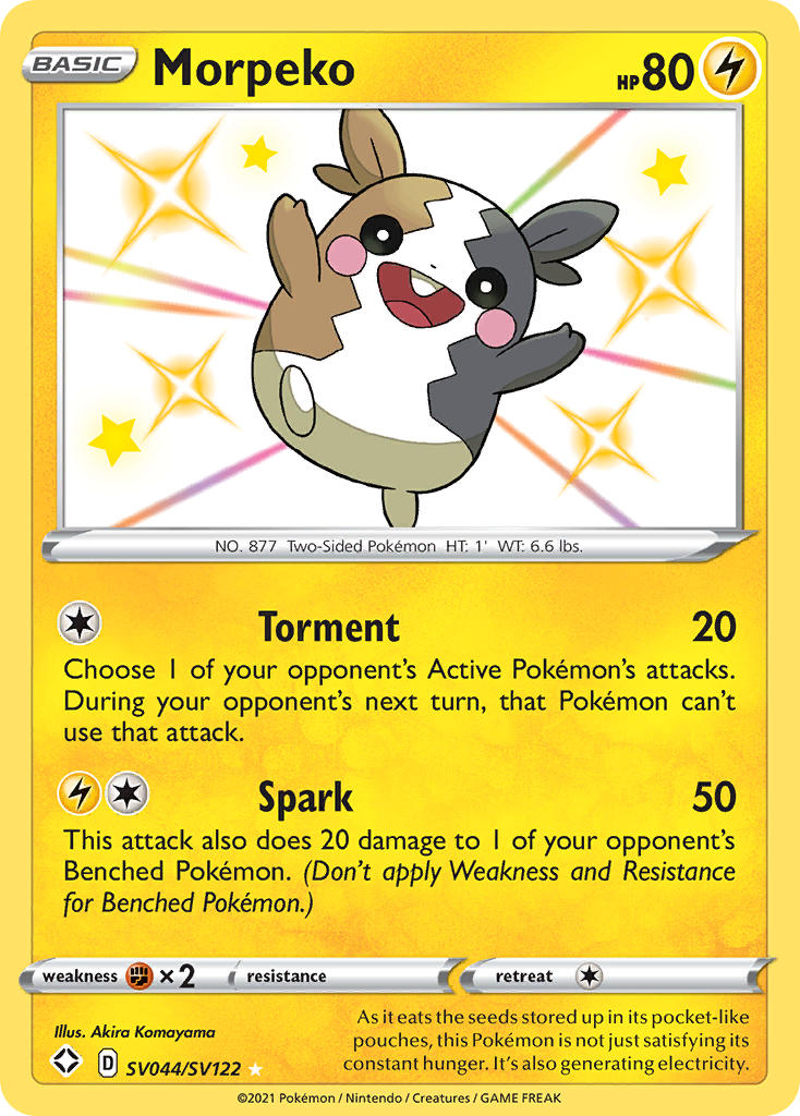 Morpeko (SV044/SV122) [Sword & Shield: Shining Fates] | Gear Gaming Bentonville