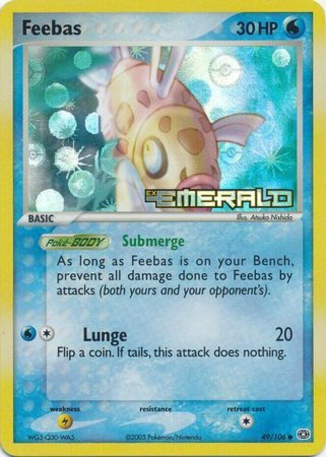 Feebas (49/106) (Stamped) [EX: Emerald] | Gear Gaming Bentonville