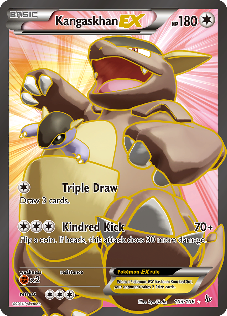 Kangaskhan EX (103/106) [XY: Flashfire] | Gear Gaming Bentonville