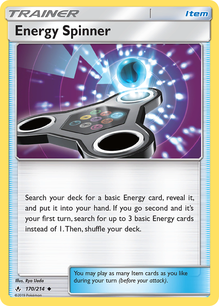 Energy Spinner (170/214) [Sun & Moon: Unbroken Bonds] | Gear Gaming Bentonville