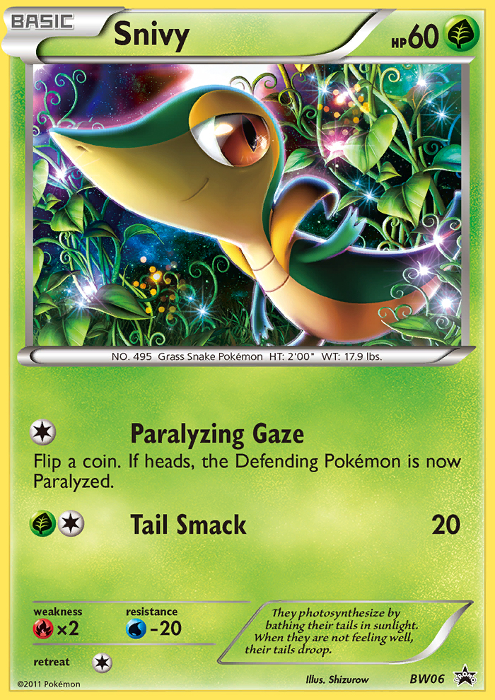 Snivy (BW06) [Black & White: Black Star Promos] | Gear Gaming Bentonville