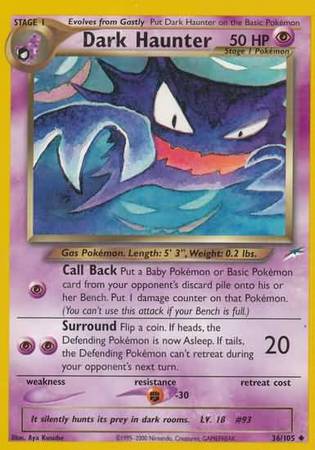 Dark Haunter (36/105) [Neo Destiny Unlimited] | Gear Gaming Bentonville