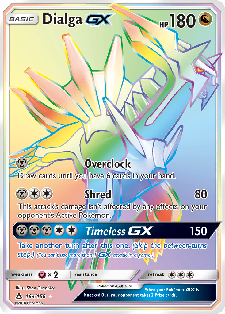 Dialga GX (164/156) [Sun & Moon: Ultra Prism] | Gear Gaming Bentonville