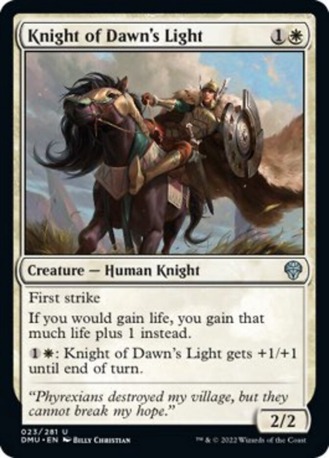 Knight of Dawn's Light [Dominaria United] | Gear Gaming Bentonville