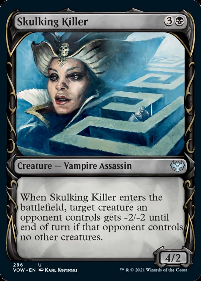 Skulking Killer (Showcase Fang Frame) [Innistrad: Crimson Vow] | Gear Gaming Bentonville