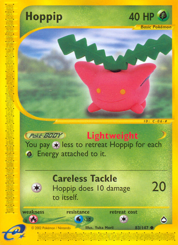 Hoppip (83/147) [Aquapolis] | Gear Gaming Bentonville