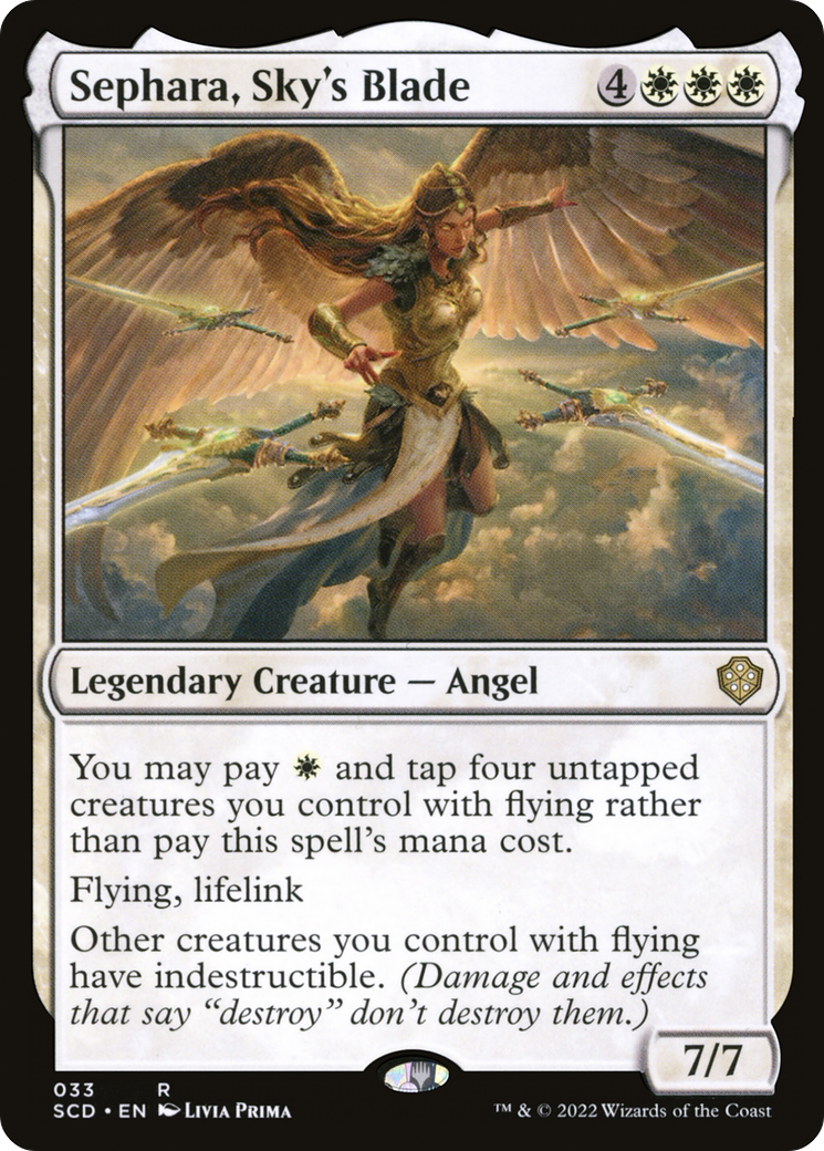 Sephara, Sky's Blade [Starter Commander Decks] | Gear Gaming Bentonville