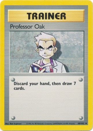 Professor Oak (88/102) [Base Set Unlimited] | Gear Gaming Bentonville