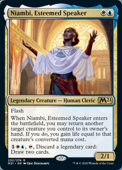 Niambi, Esteemed Speaker [Core Set 2021] | Gear Gaming Bentonville