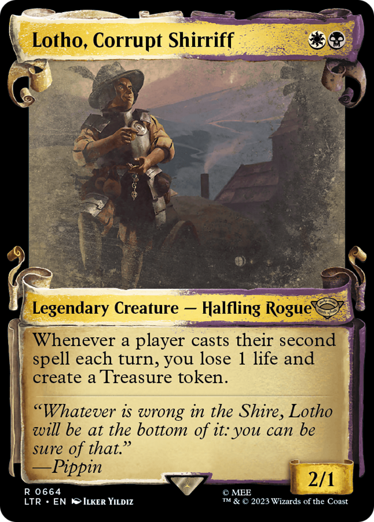 Lotho, Corrupt Shirriff [The Lord of the Rings: Tales of Middle-Earth Showcase Scrolls] | Gear Gaming Bentonville