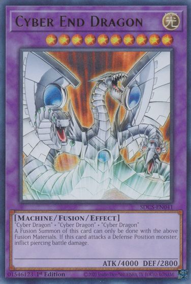 Cyber End Dragon [SDCS-EN041] Ultra Rare | Gear Gaming Bentonville