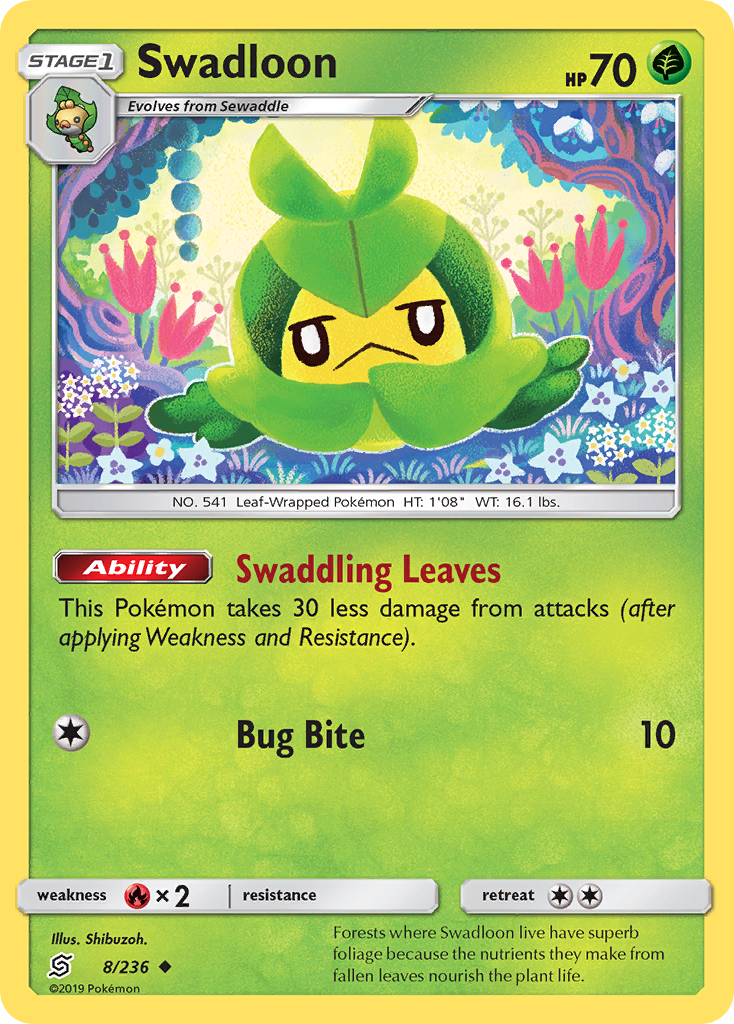 Swadloon (8/236) [Sun & Moon: Unified Minds] | Gear Gaming Bentonville