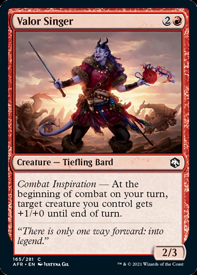 Valor Singer [Dungeons & Dragons: Adventures in the Forgotten Realms] | Gear Gaming Bentonville