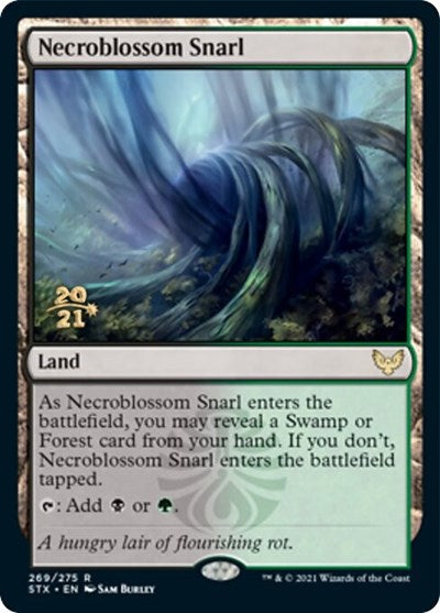 Necroblossom Snarl [Strixhaven: School of Mages Prerelease Promos] | Gear Gaming Bentonville