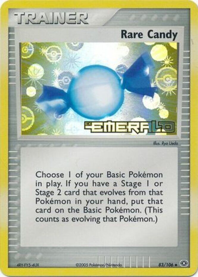 Rare Candy (83/106) (Stamped) [EX: Emerald] | Gear Gaming Bentonville