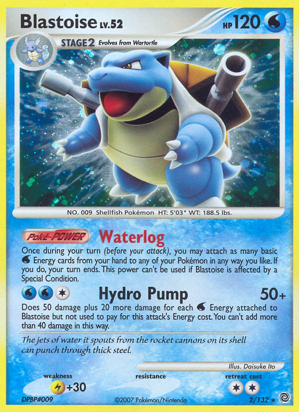 Blastoise (2/132) [Diamond & Pearl: Secret Wonders] | Gear Gaming Bentonville