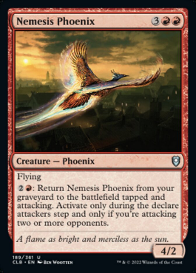 Nemesis Phoenix [Commander Legends: Battle for Baldur's Gate] | Gear Gaming Bentonville