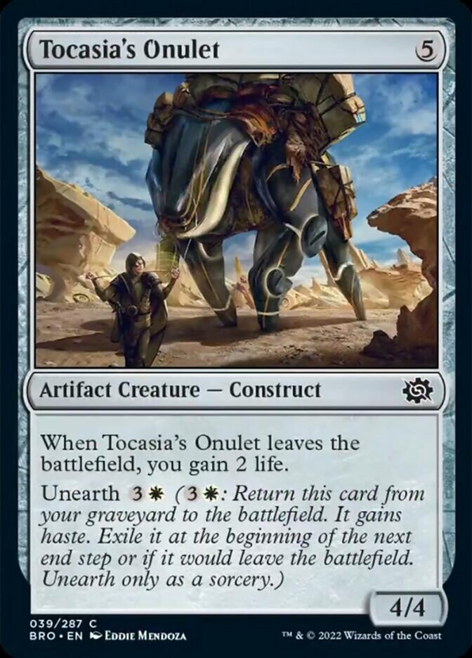 Tocasia's Onulet [The Brothers' War] | Gear Gaming Bentonville