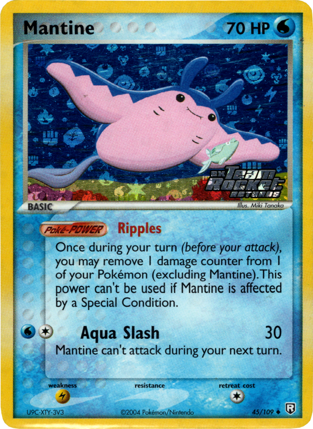 Mantine (45/109) (Stamped) [EX: Team Rocket Returns] | Gear Gaming Bentonville