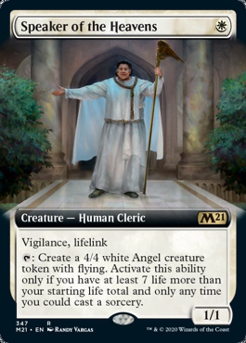 Speaker of the Heavens (Extended Art) [Core Set 2021] | Gear Gaming Bentonville
