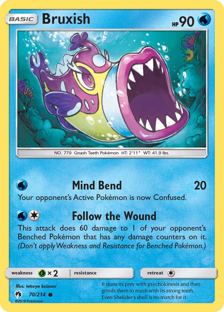 Bruxish (70/214) [Sun & Moon: Lost Thunder] | Gear Gaming Bentonville