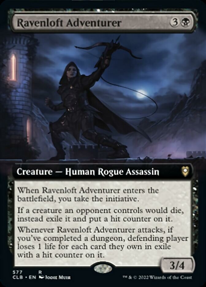 Ravenloft Adventurer (Extended Art) [Commander Legends: Battle for Baldur's Gate] | Gear Gaming Bentonville