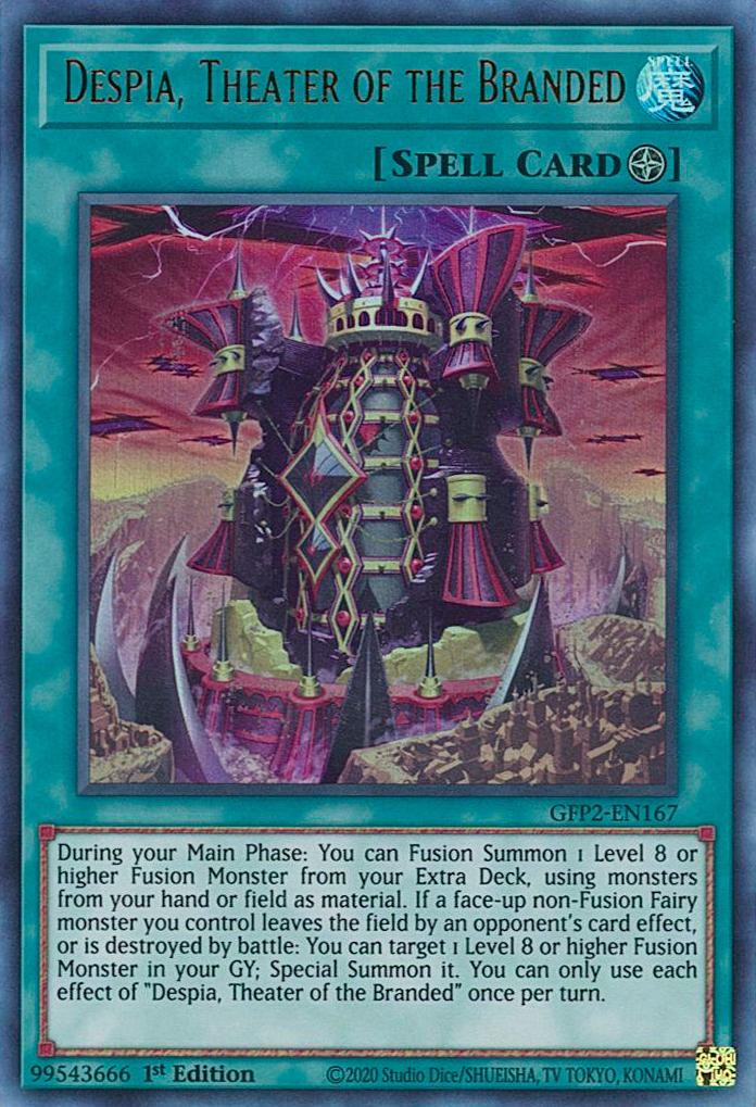 Despia, Theater of the Branded [GFP2-EN167] Ultra Rare | Gear Gaming Bentonville