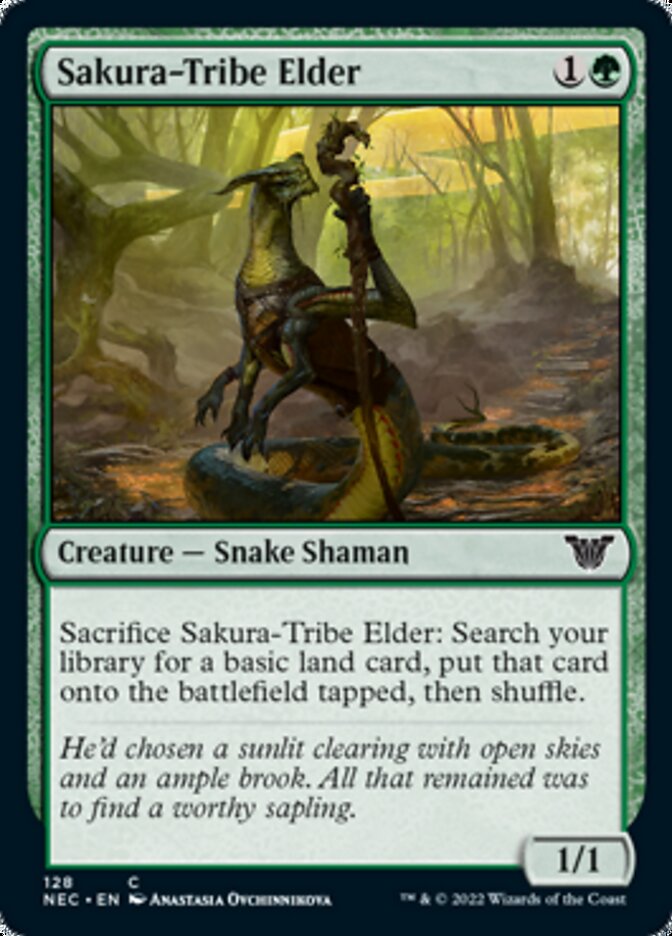 Sakura-Tribe Elder [Kamigawa: Neon Dynasty Commander] | Gear Gaming Bentonville