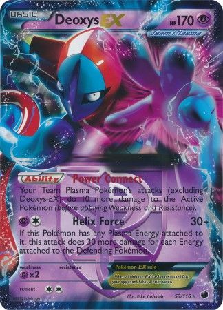 Deoxys EX (53/116) (Jumbo Card) [Black & White: Plasma Freeze] | Gear Gaming Bentonville