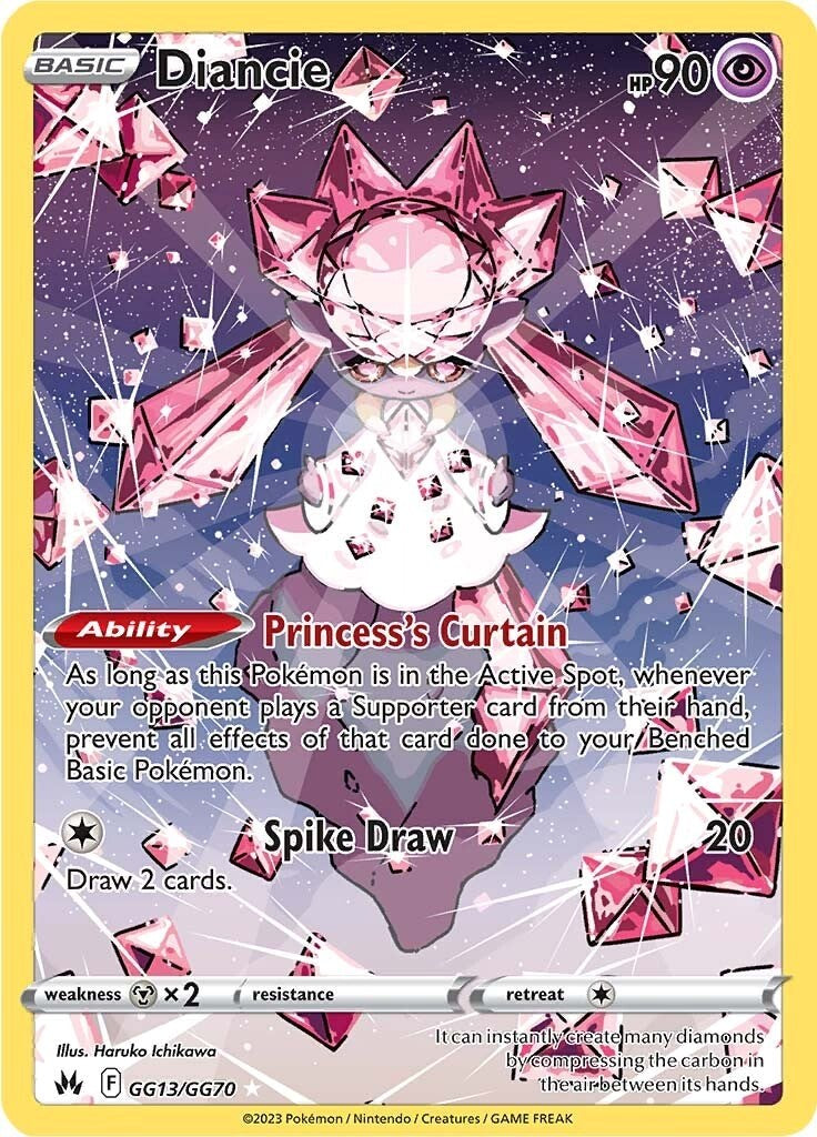 Diancie (GG13/GG70) [Sword & Shield: Crown Zenith] | Gear Gaming Bentonville